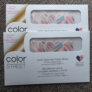 Color Street Nail Polish Strips - Pastel Swirl